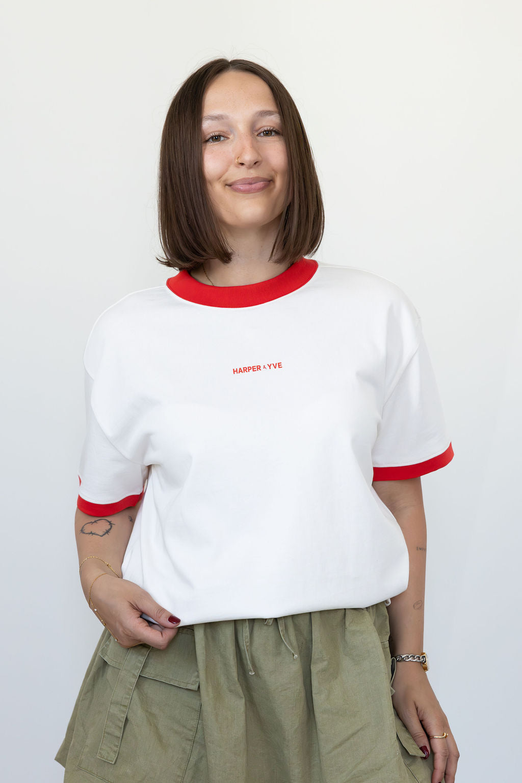 H&Y Bum Bum T-Shirt Ecru