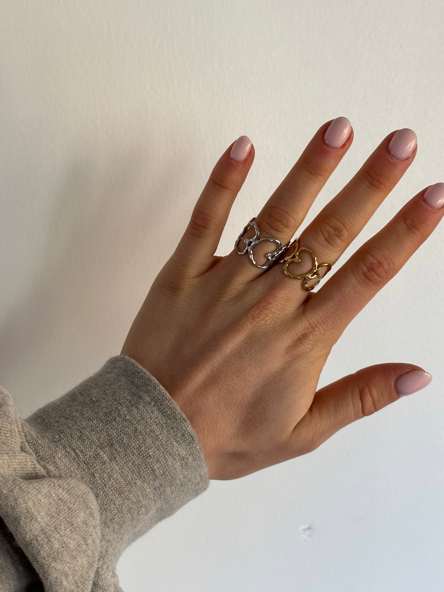 Circle of Love Ring II-Goud/Zilver