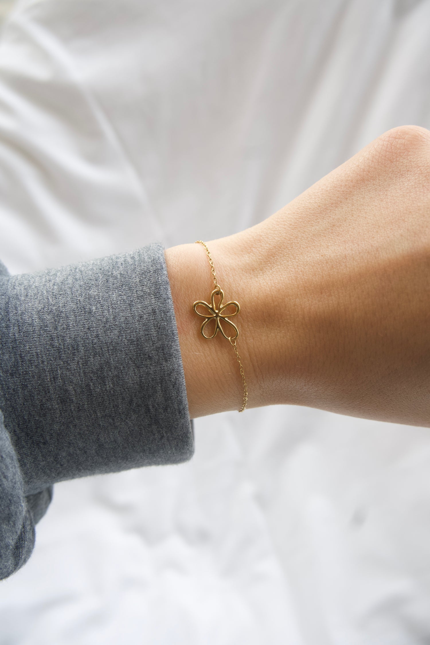Little Golden Flower Bracelet