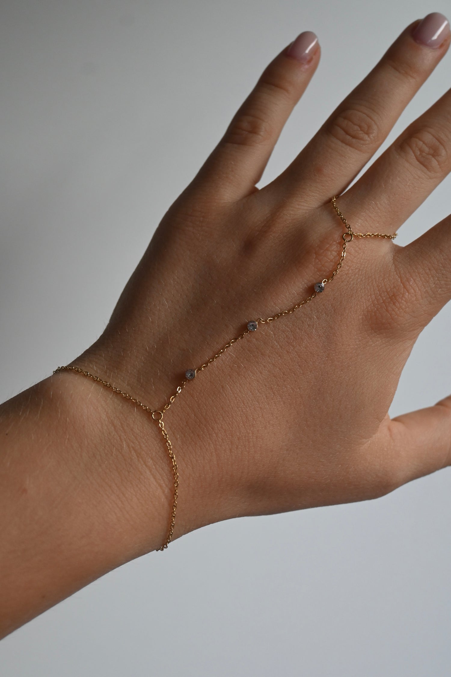 Tripple Diamond Handchain