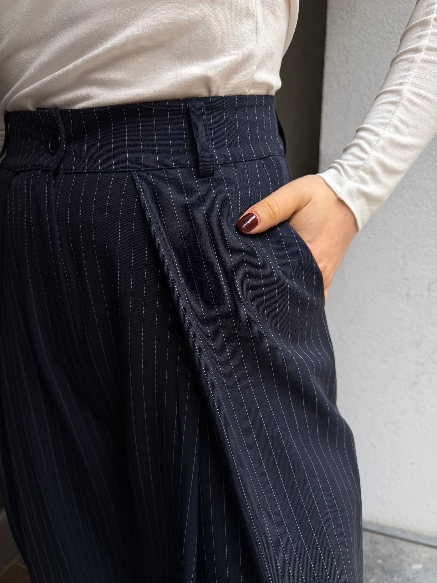Nina Striped Pantalon