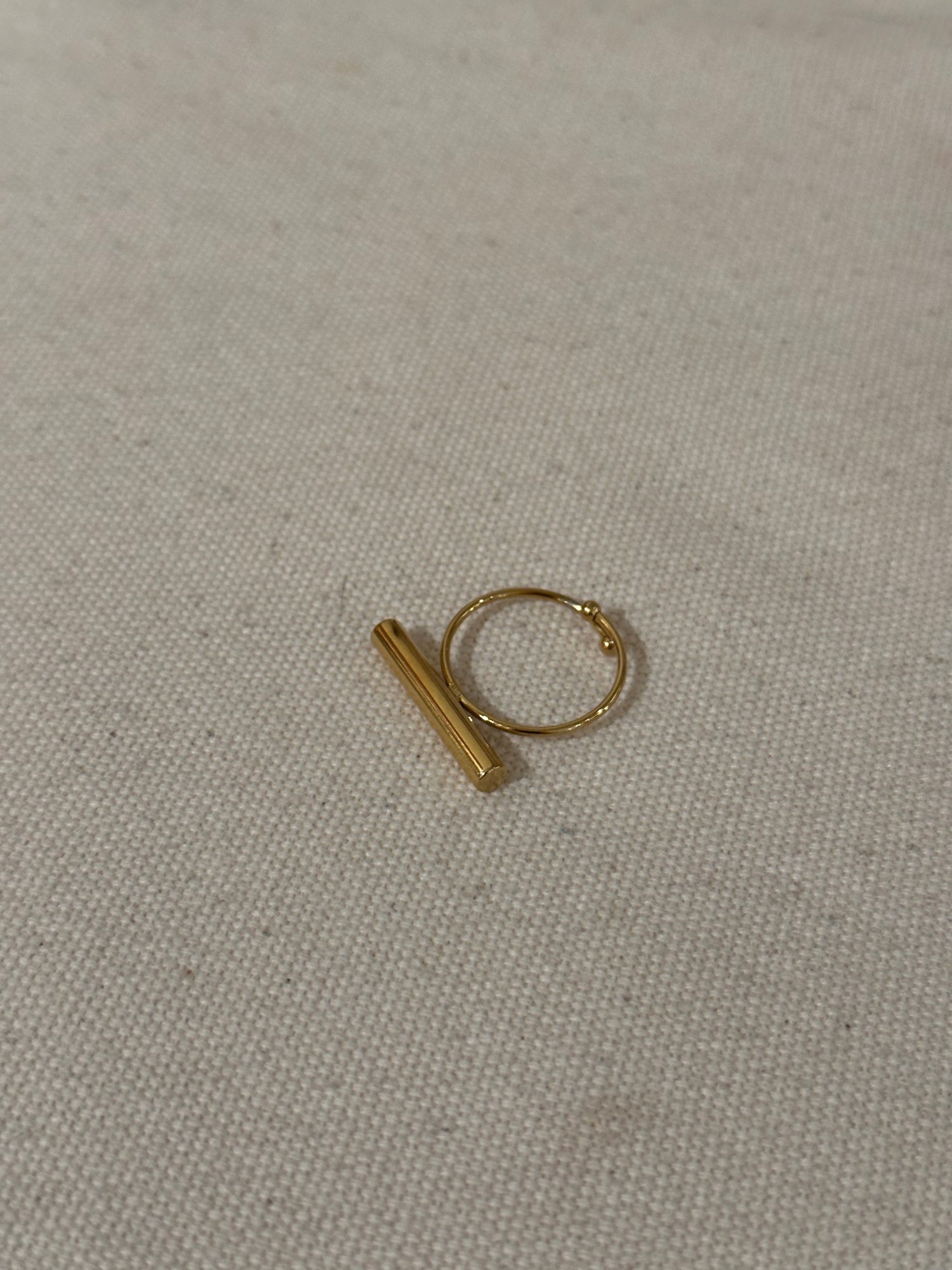 Golden Bar Ring