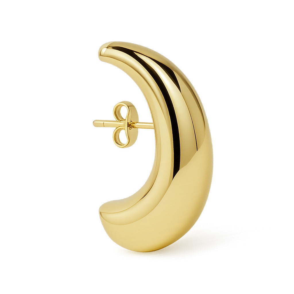 Bulb Earstud-Goud/Zilver