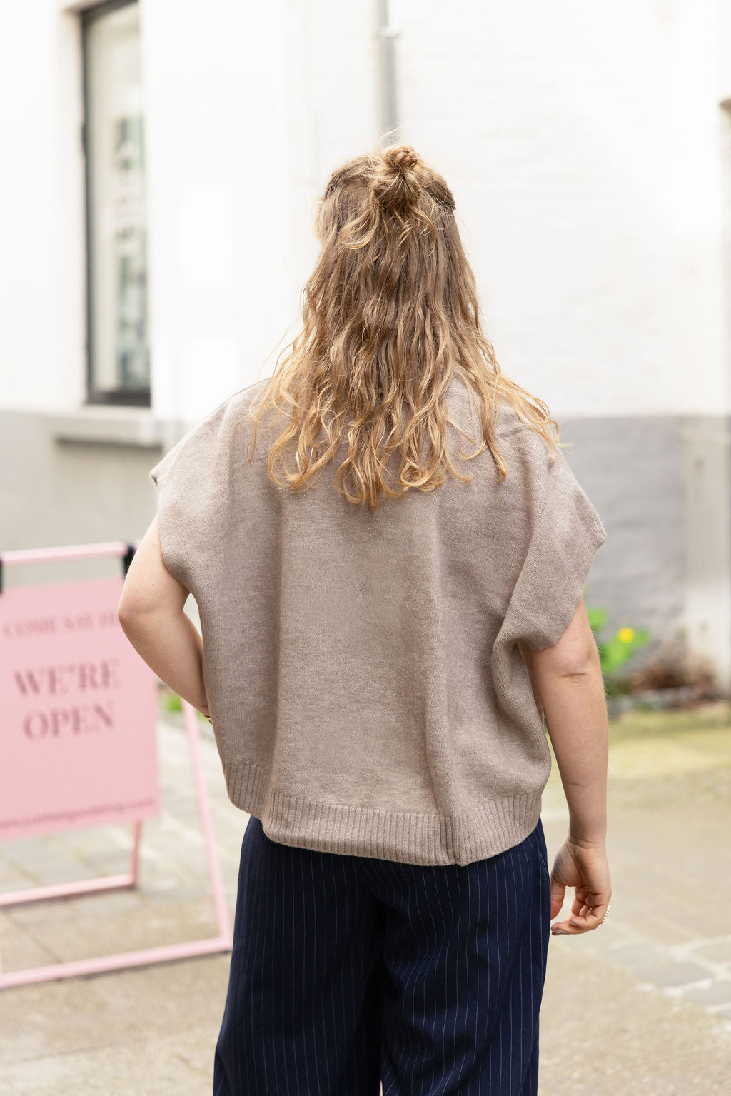 Rianne Cardigan Taupe