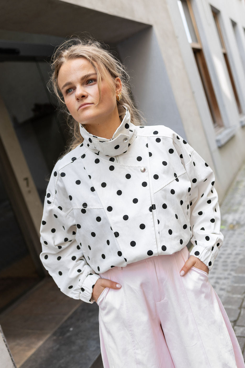 Lisa Polkadot Veste
