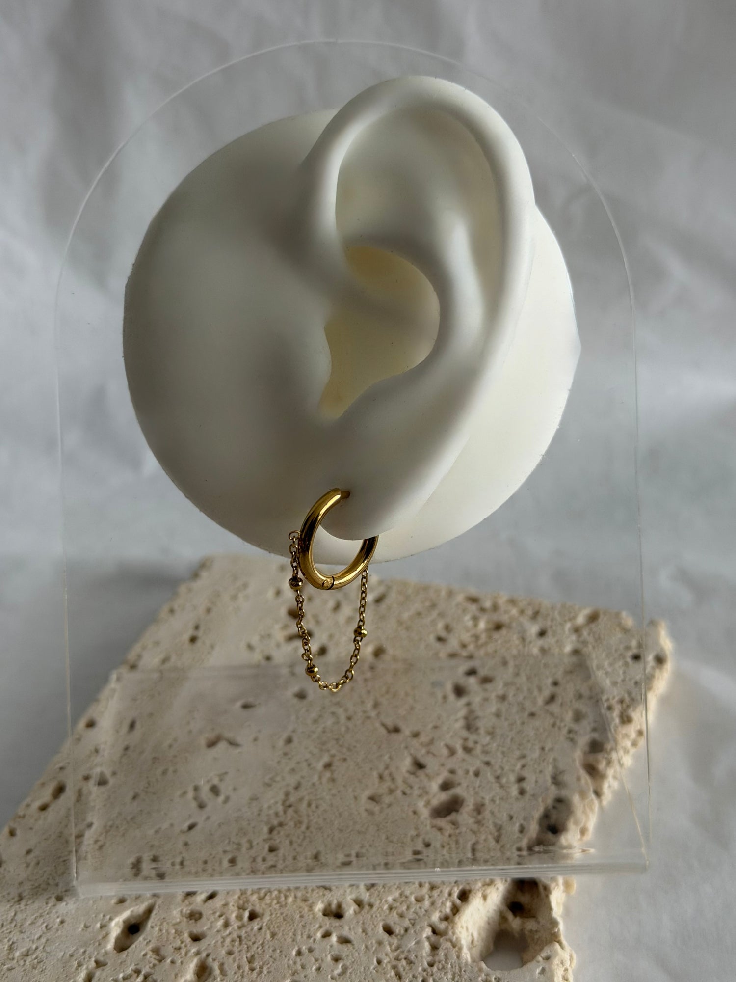 Mara Falling Chain Earring