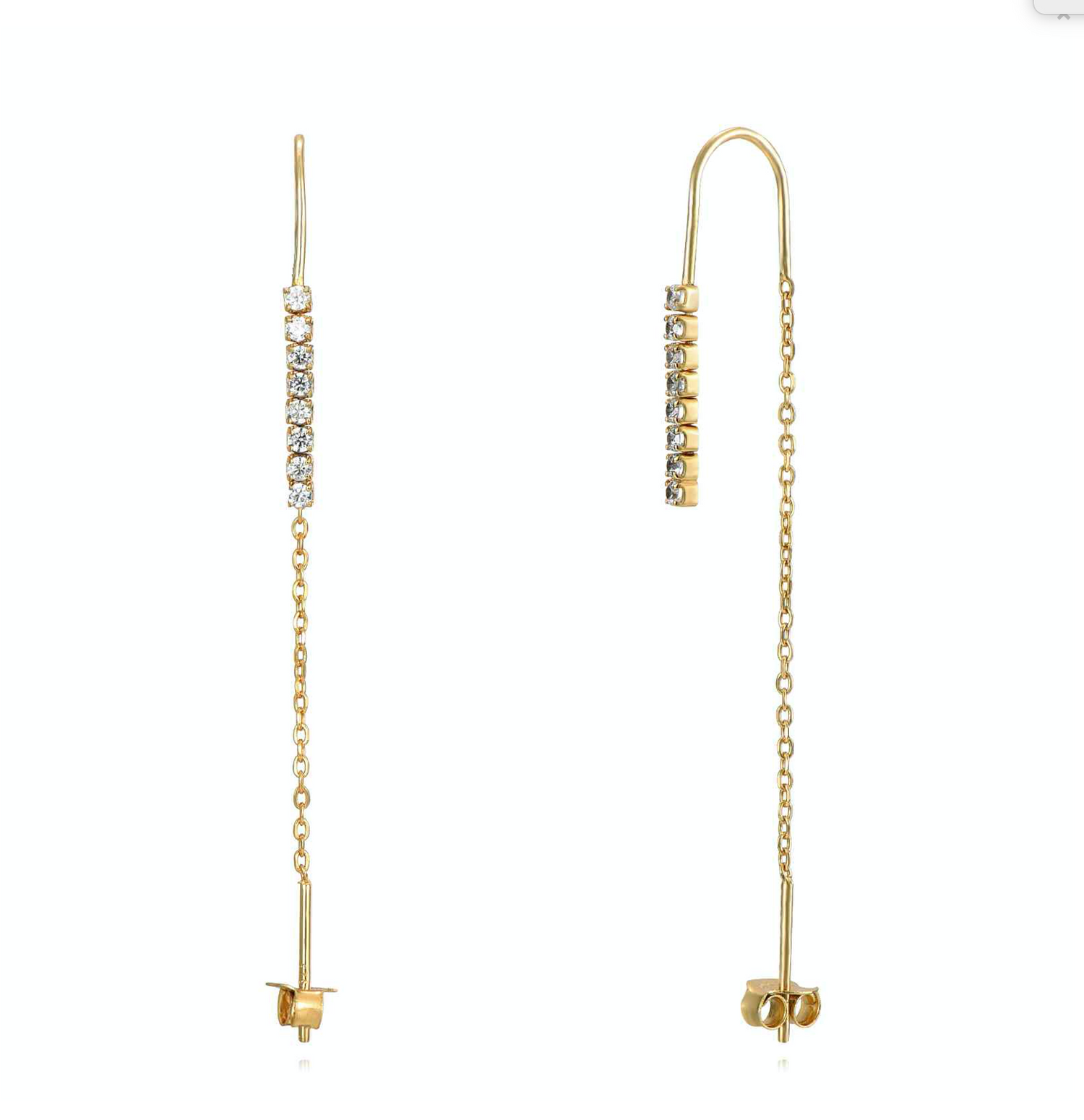 Falling Diamond Odille Earring