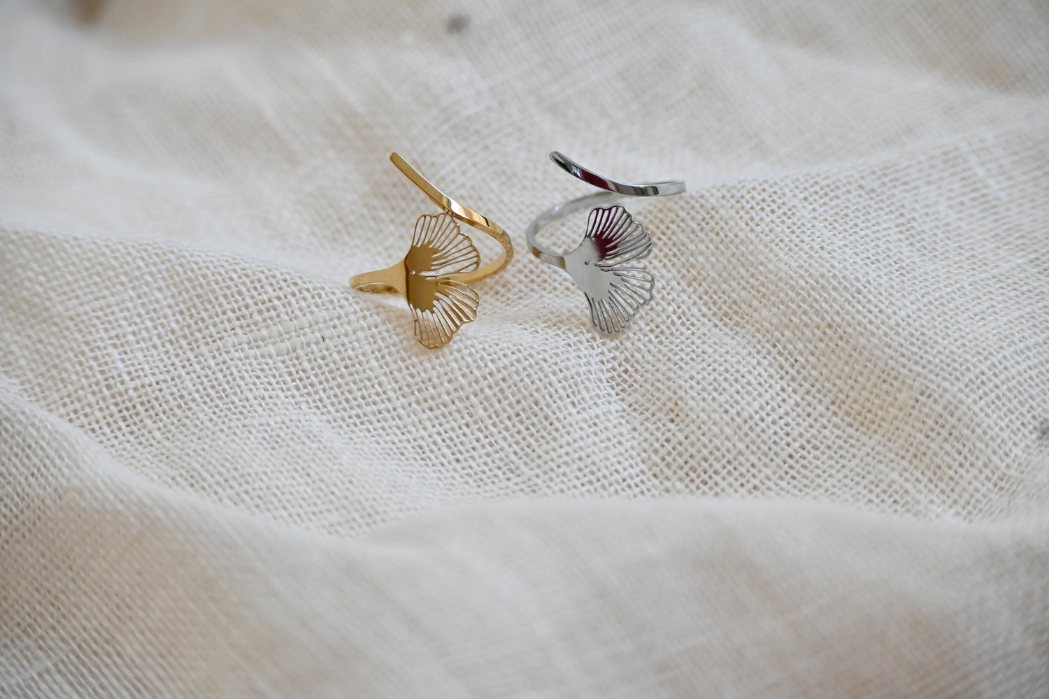 Blooming Flower Ring-Goud/Zilver