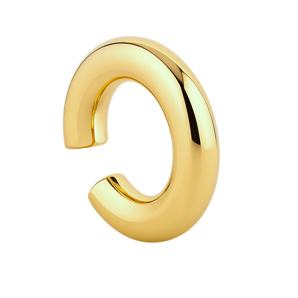 Chunky Kos Earcuff-Goud/Zilver