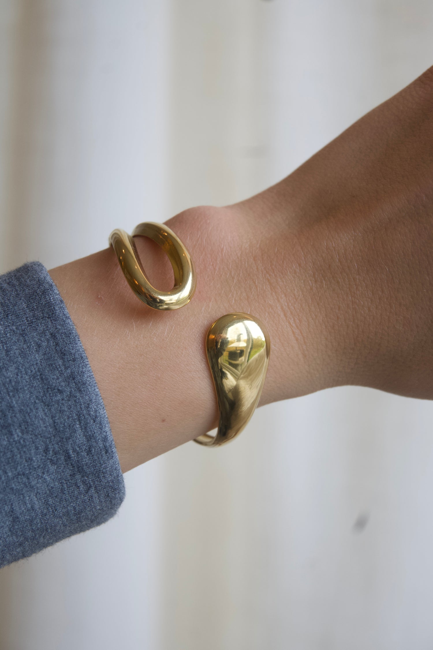 Nele Hugged Bracelet-Goud/Zilver