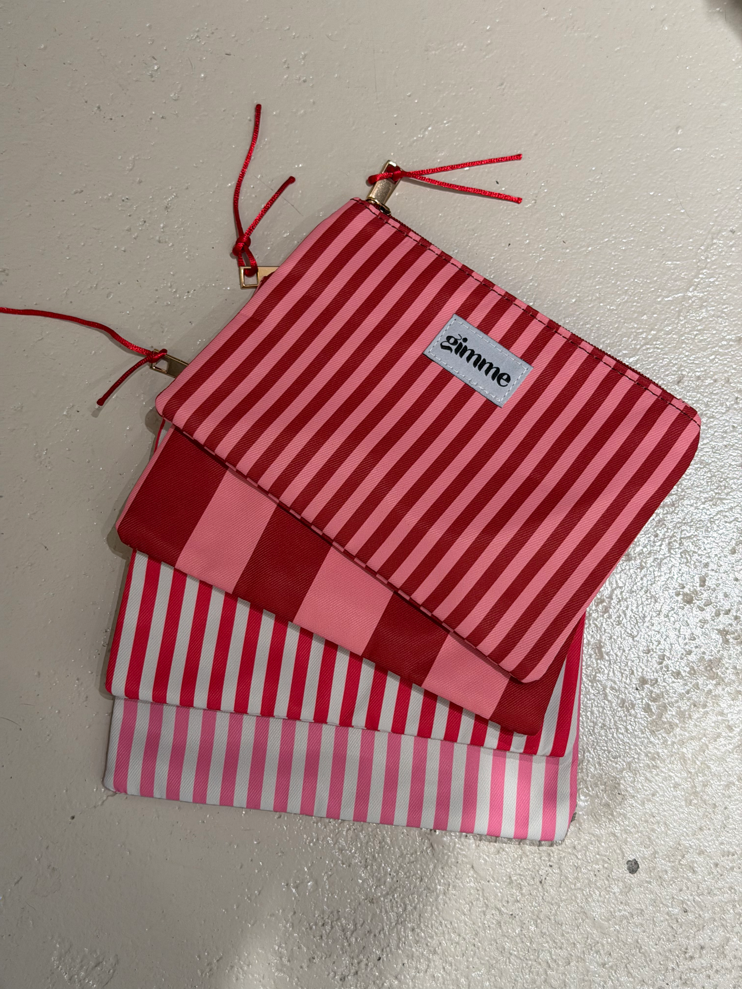 Toiletry Striped Bag-Verschillende kleuren
