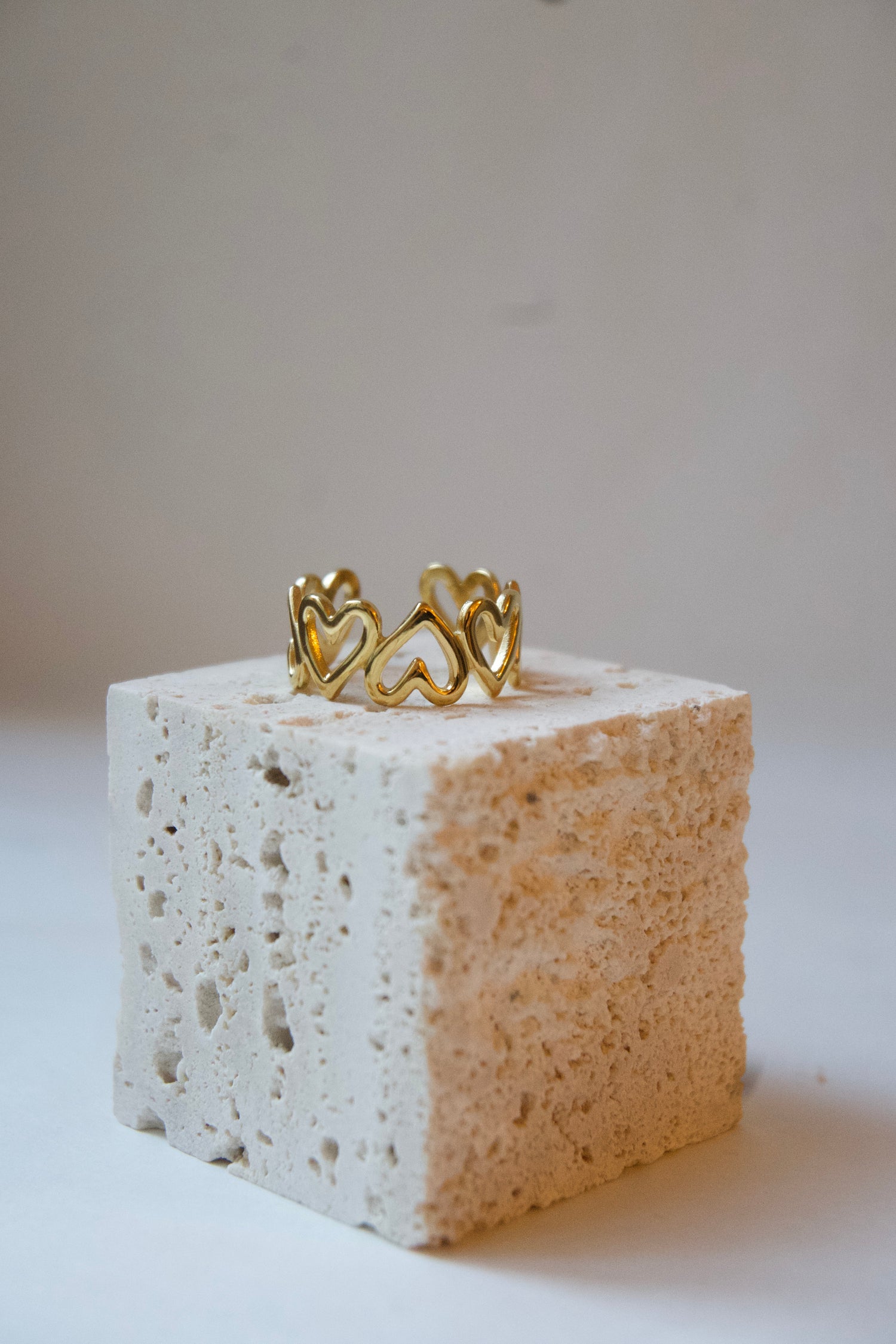 Multi Hearts Ring