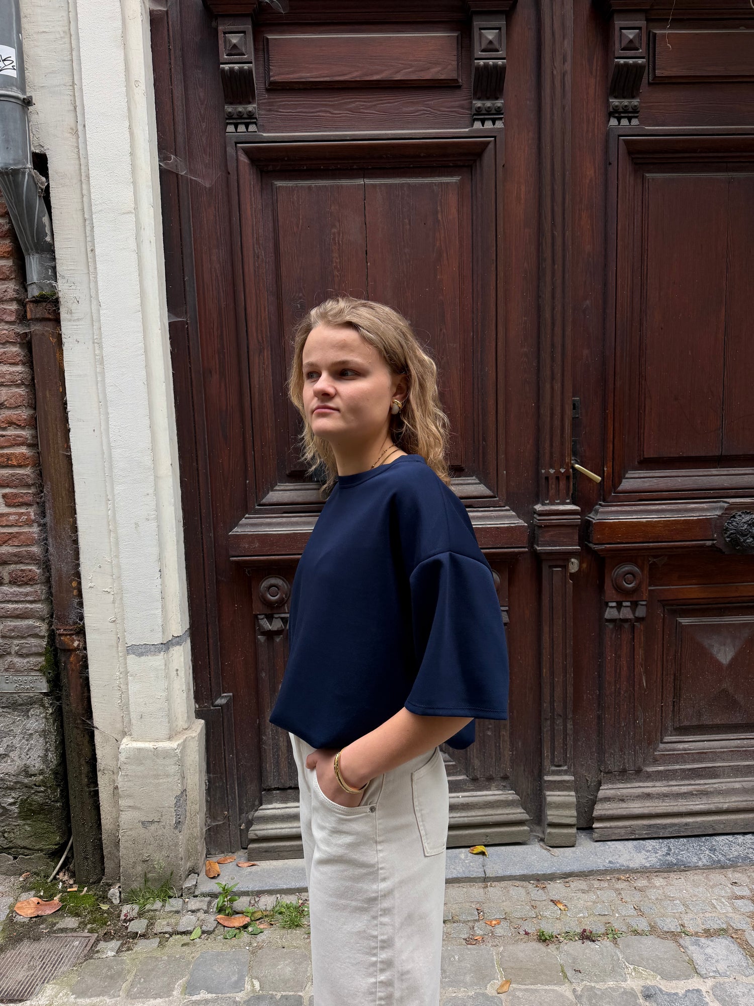 Ezra T-Shirt Blue