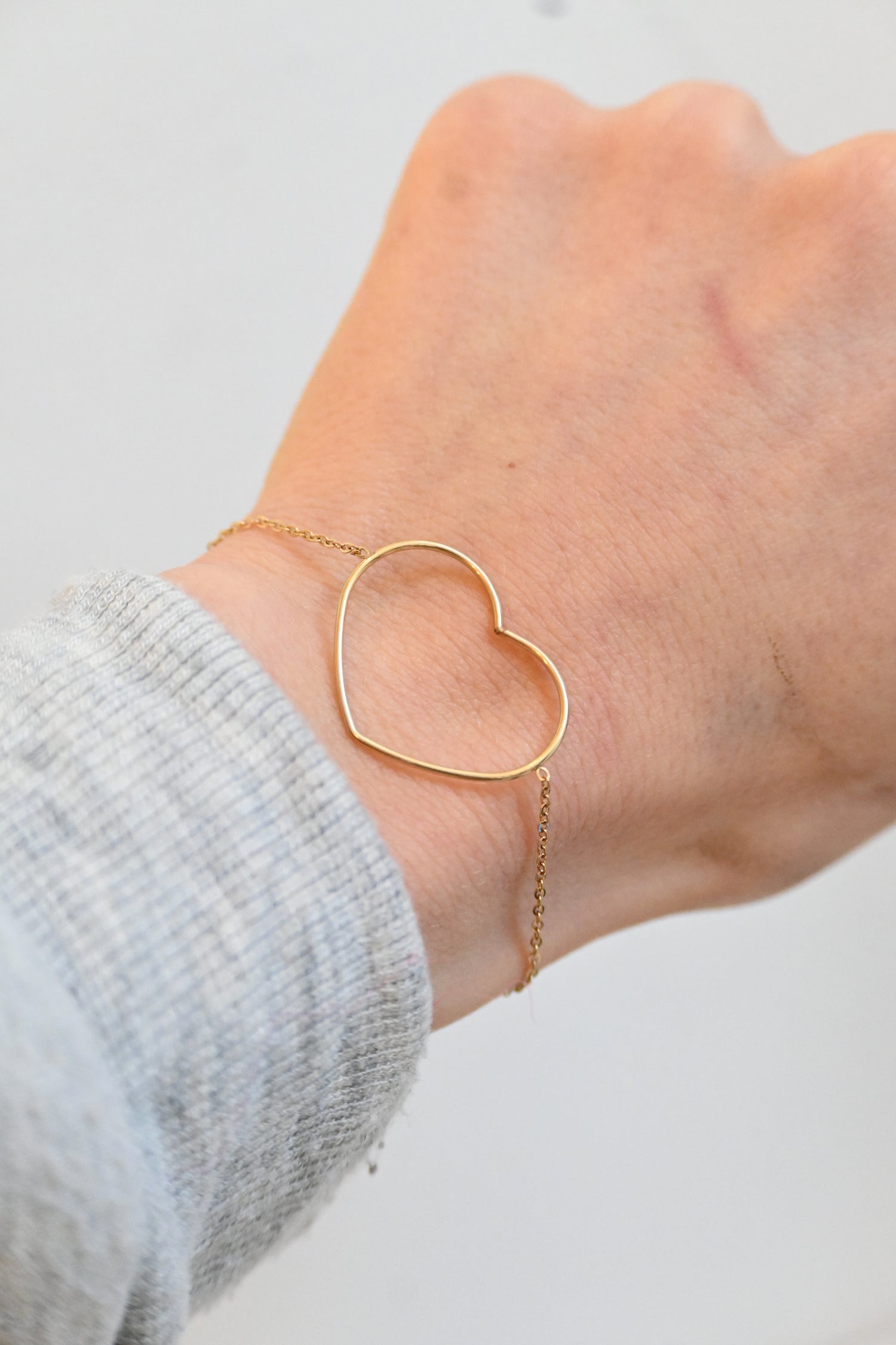 Little Golden Love Bracelet-Goud/zilver