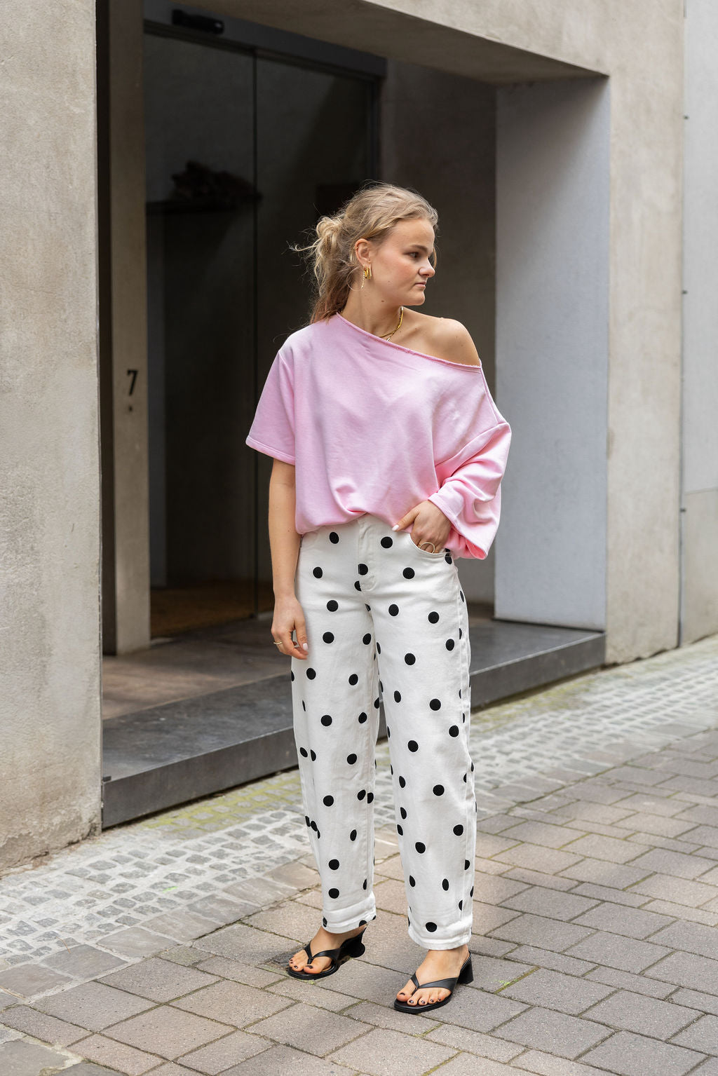Eline Polka Dot Jeans