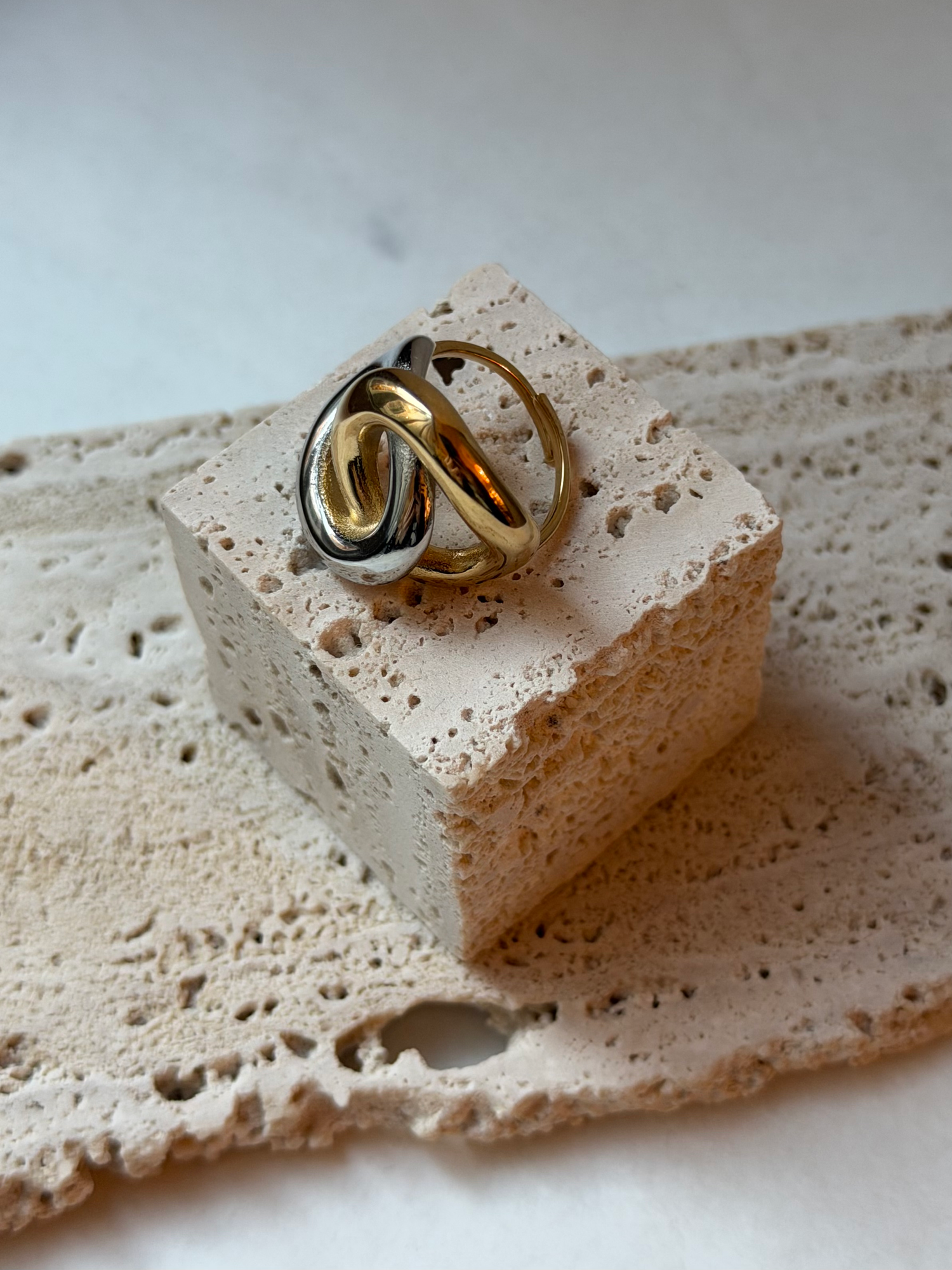 Big Double Combi Circle Ring