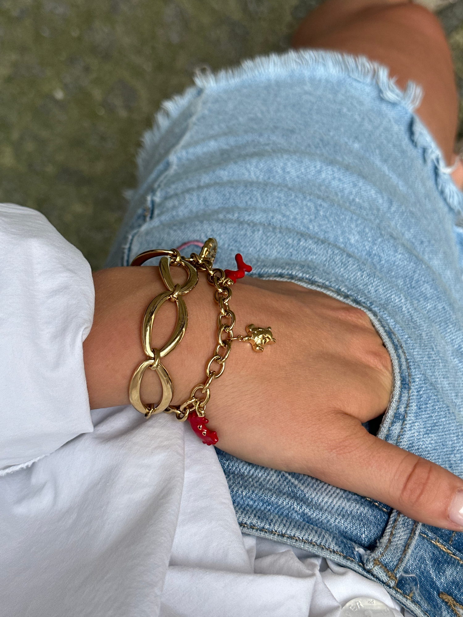 Nala Oval Round Bracelet
