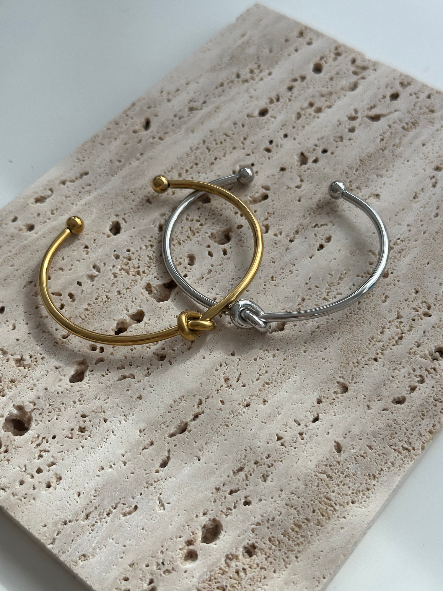 Little Knott Bracelet-Goud/Zilver