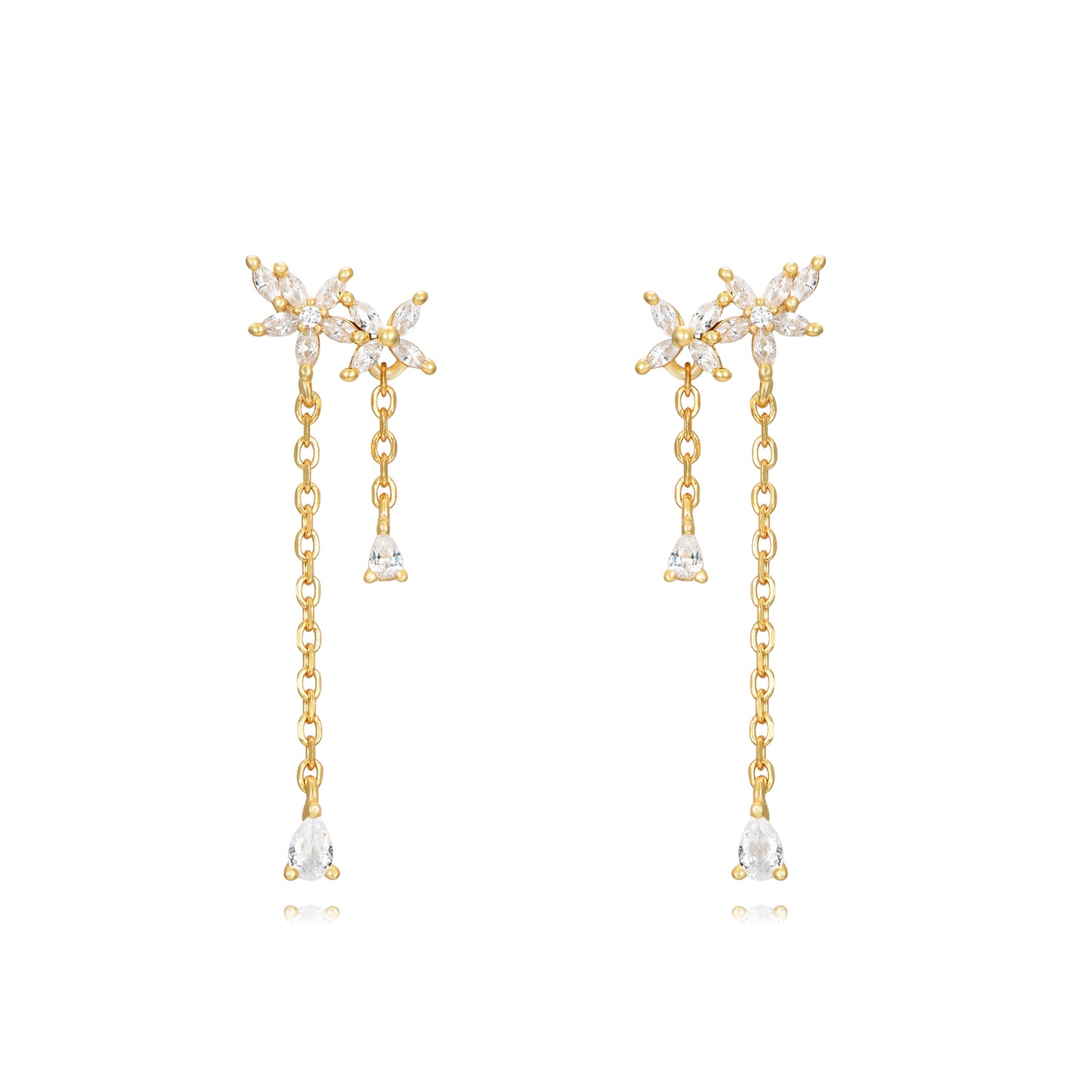 Dreamcatcher Earrings-Goud/Zilver