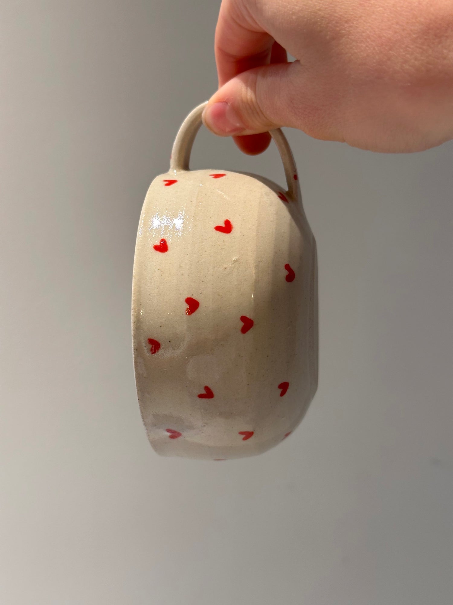 Handmade Ceramic Cup With Handle