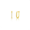 Diamond Rectangle Earring-Verschillende kleuren