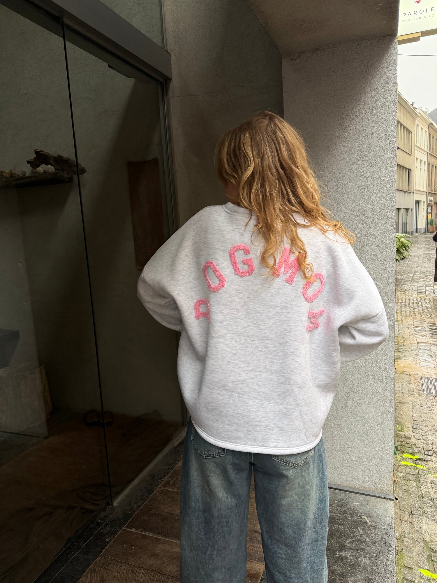 Dog Mom Sweater Pink