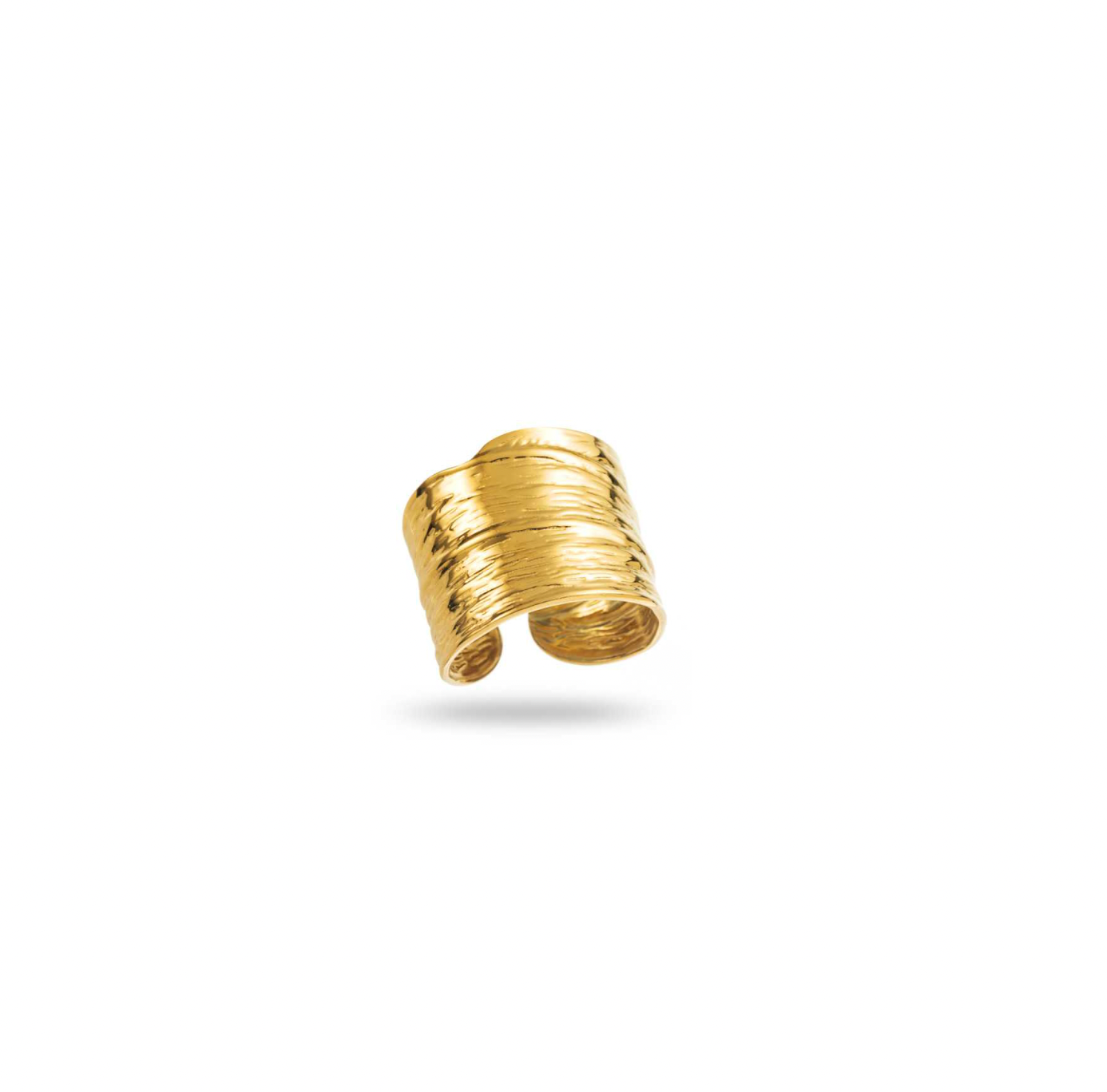 Iris Stone II Ring-Goud/Zilver