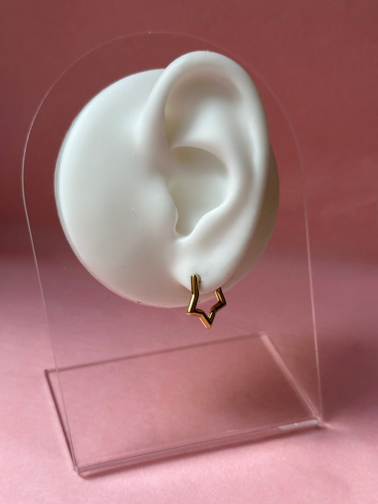 Little Golden Star Earrings