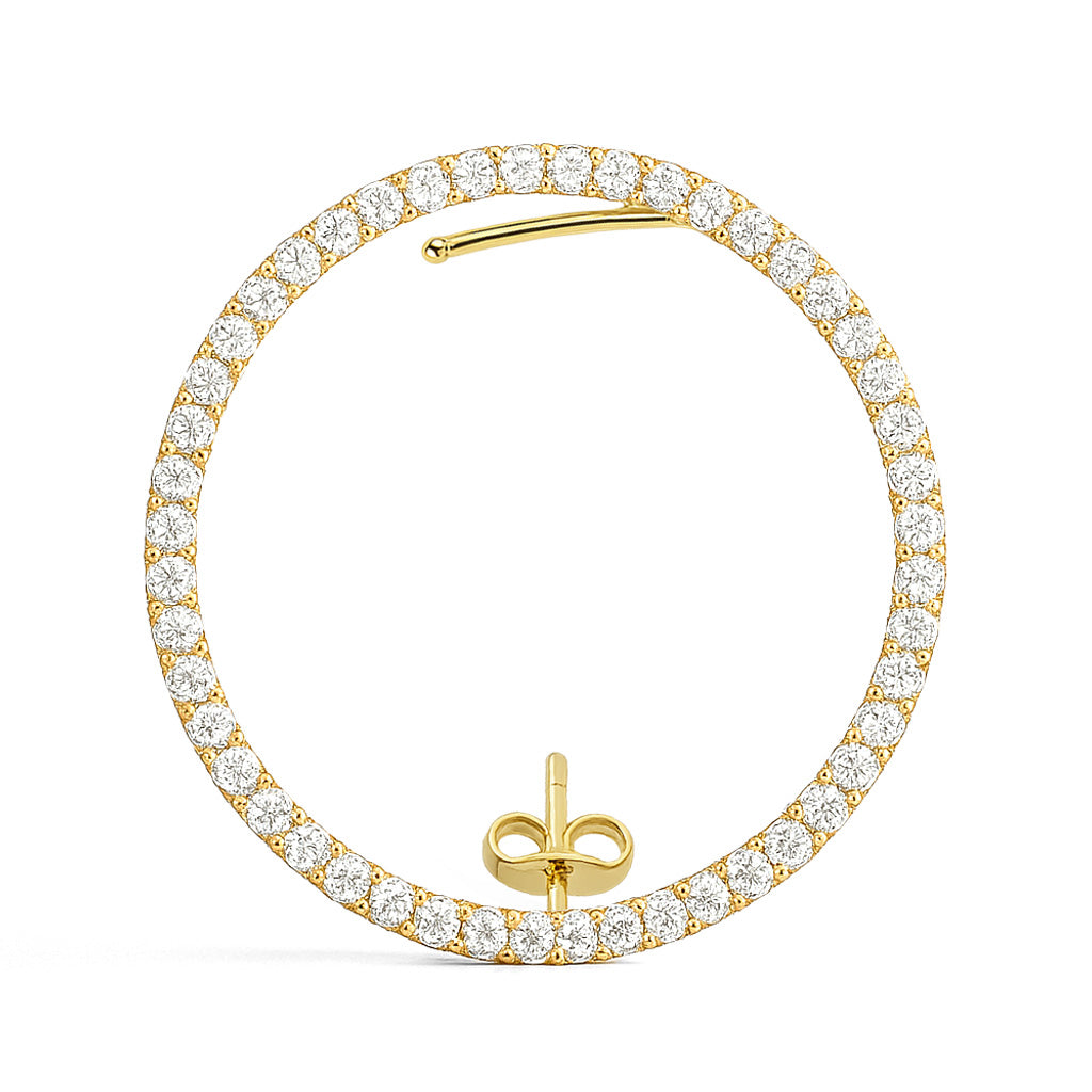 Kay Diamond Earstud-Goud/Zilver