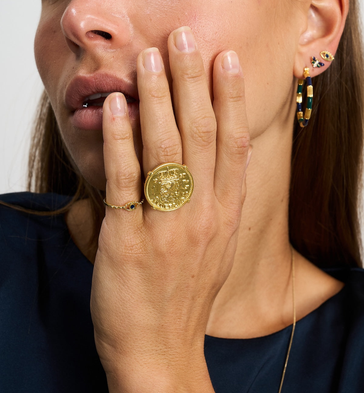 A&N Fortunate Coin Ring