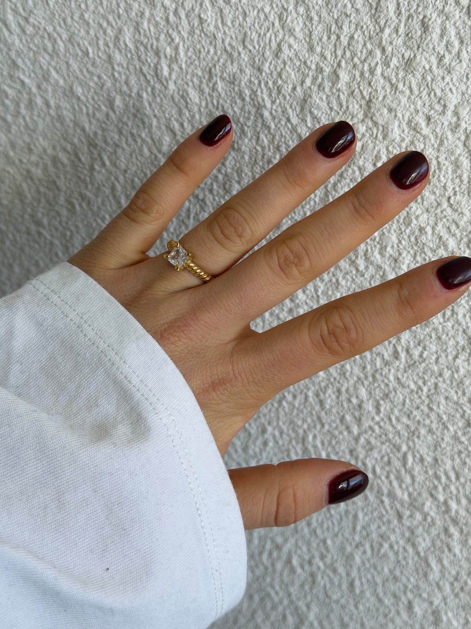 Square Diamond Ring