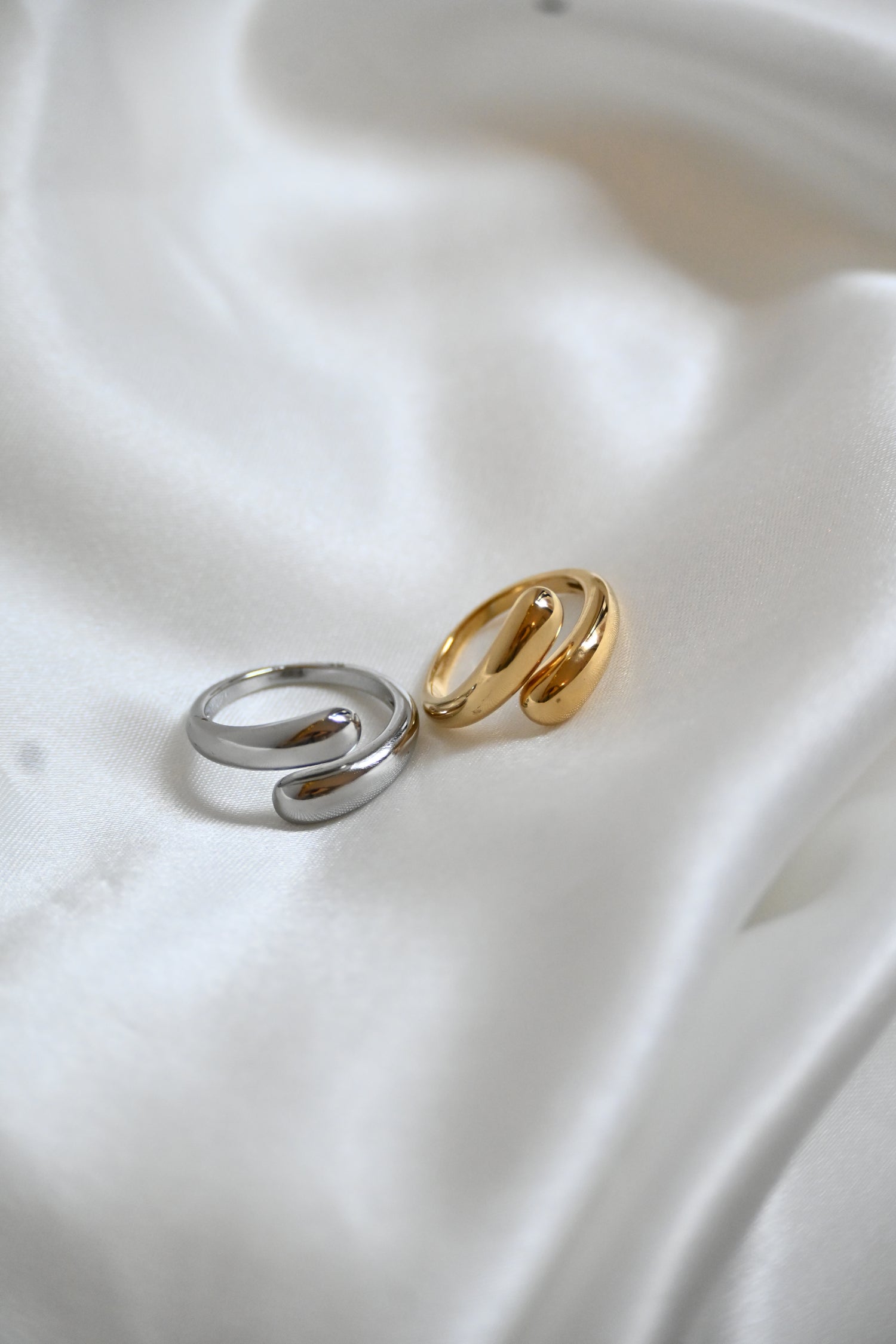 Hug Me Ring-Zilver/Goud