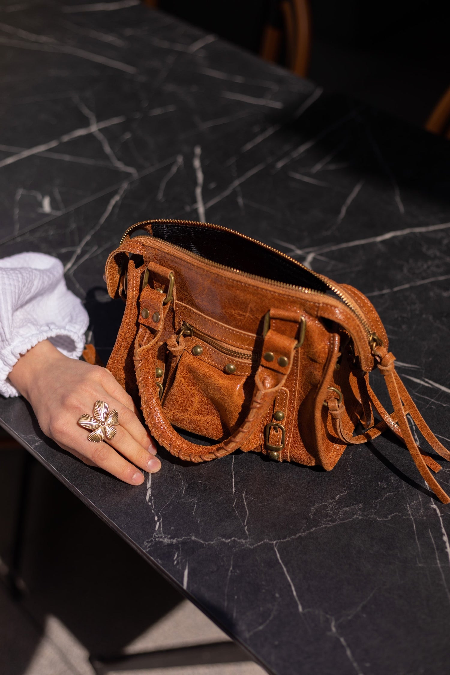 Mini Kate Leather Bag