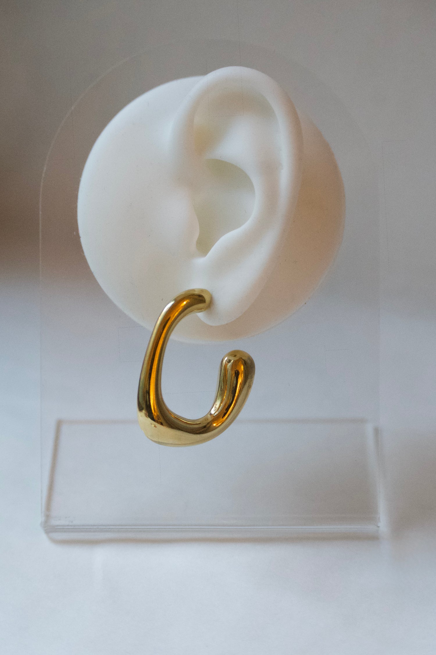 Golden Naomi Hoop Earrings
