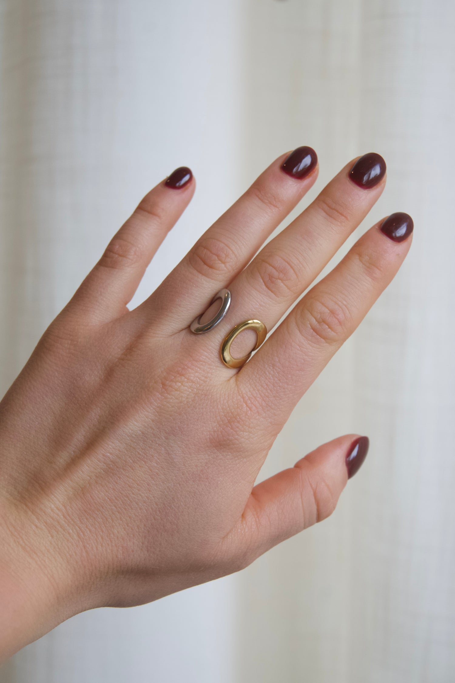 Open Combi Woven Ring