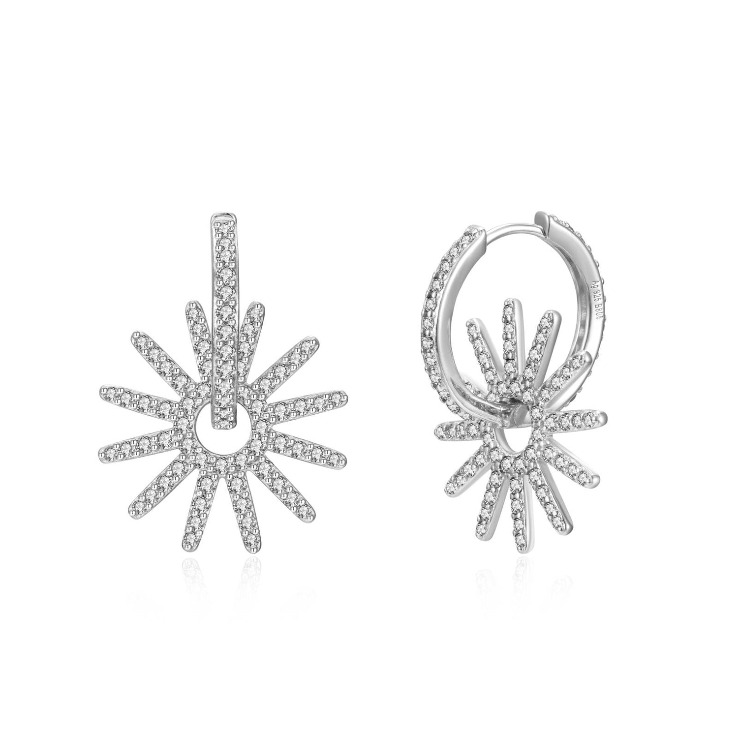 Issy Little Star Earring-Goud/Zilver