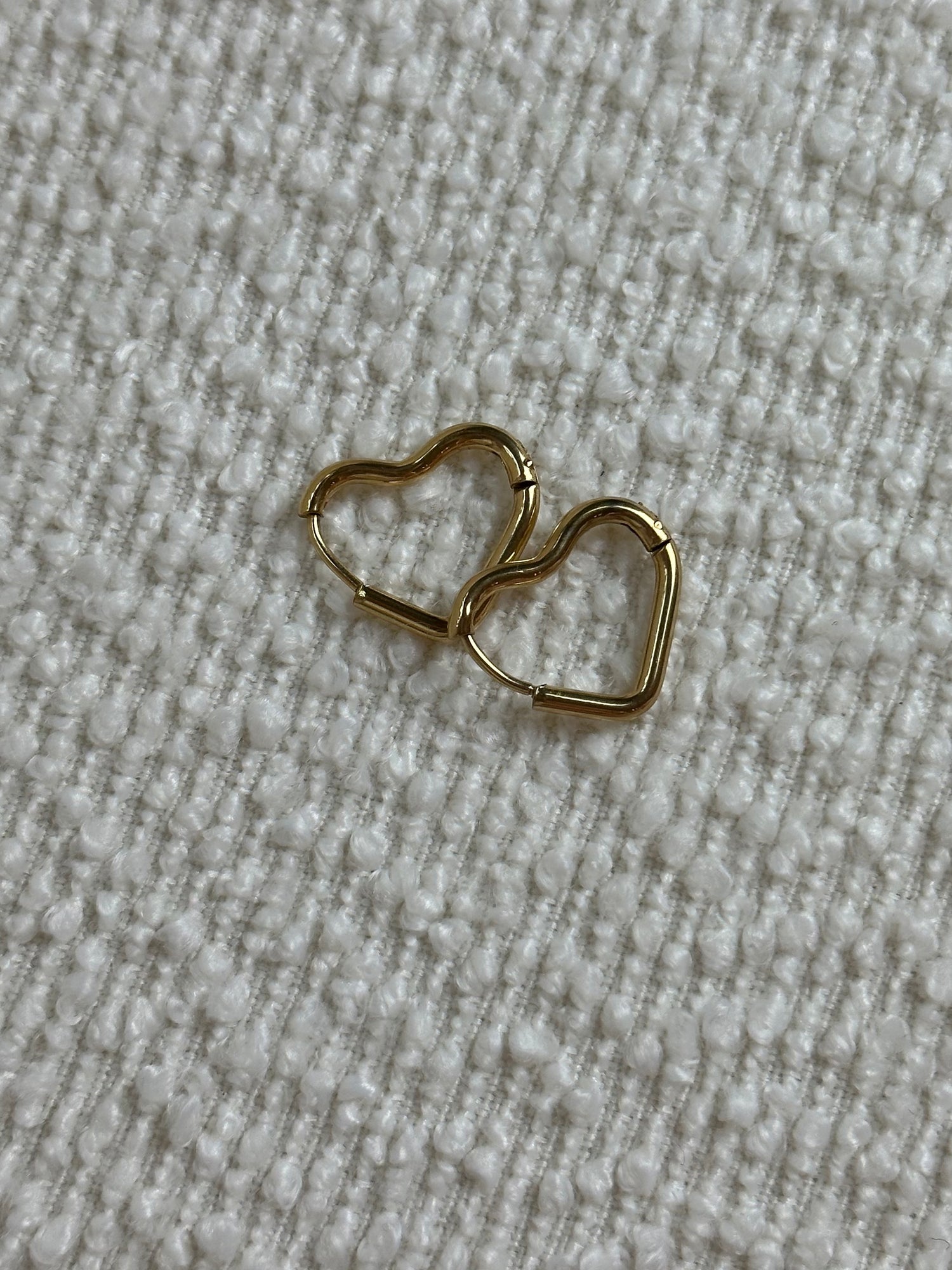 Little Golden Heart Earrings