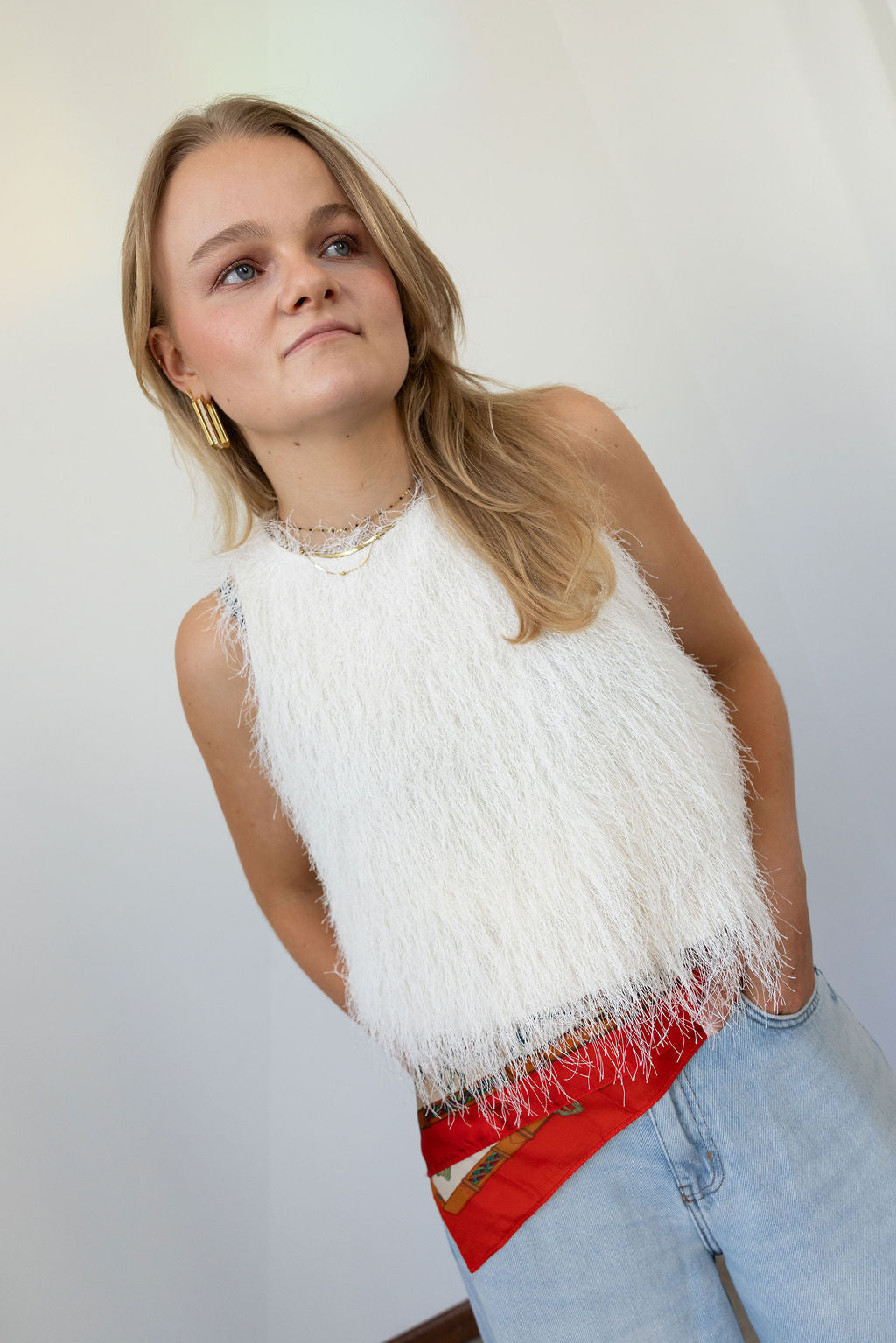 Frauke Top Ecru