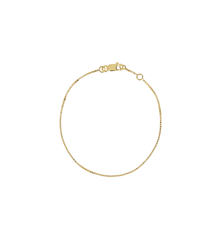 A&N Venetian Plain Bracelet-Goud/Zilver