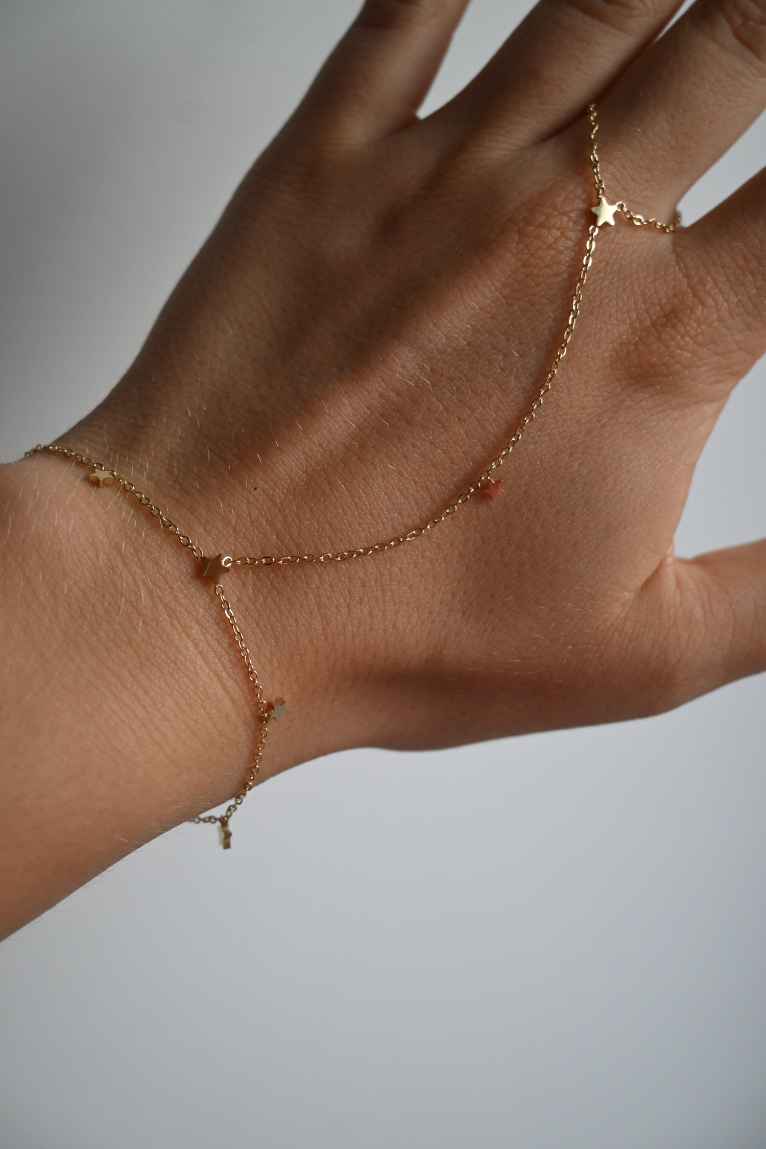 Little Star Handchain-Goud/Zilver