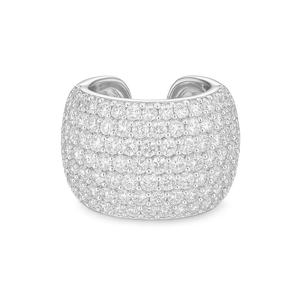 Ara Diamond Earcuff-Goud/Zilver